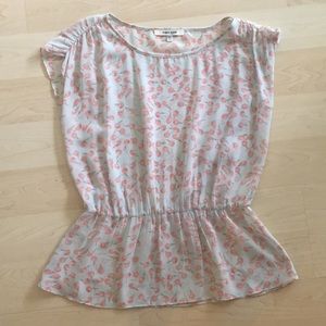 Daniel Rainn Pale blue blouse with cherries